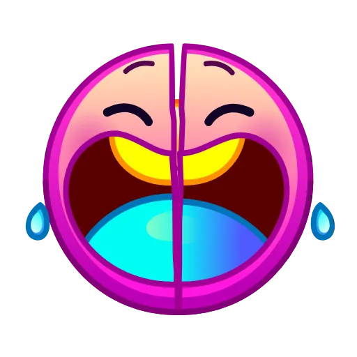 😂 Эмодзи «Psychopath Emoji» для Telegram