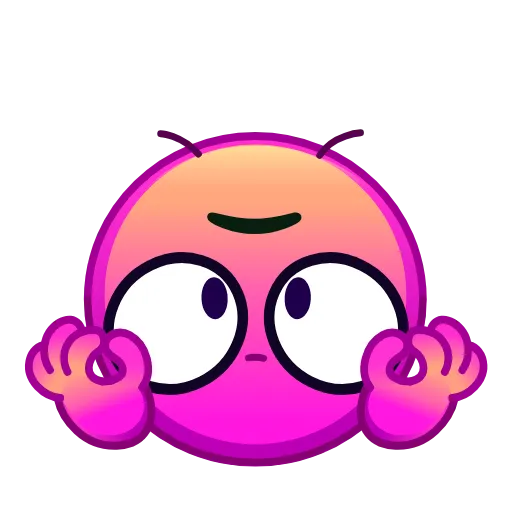 😌 Стикер «Psychopath Emoji» для Telegram