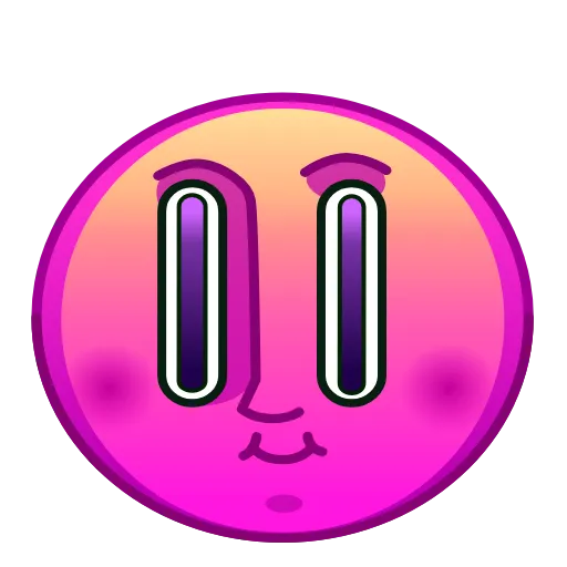 🌝 Стикер «Psychopath Emoji» для Telegram