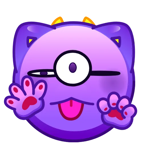 😺 Стикер «Psychopath Emoji» для Telegram