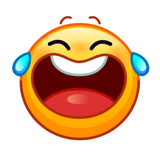 😂 Стикер «Psychopath Emoji» для Telegram