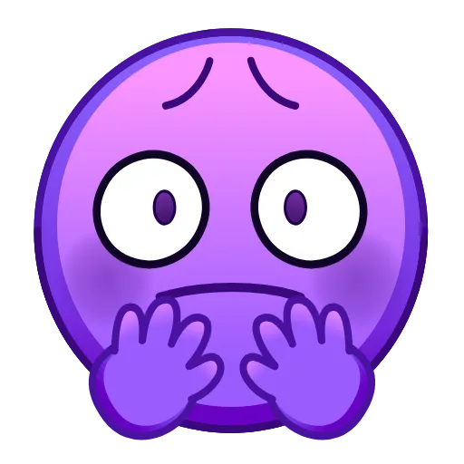 😱 Стикер «Psychopath Emoji» для Telegram