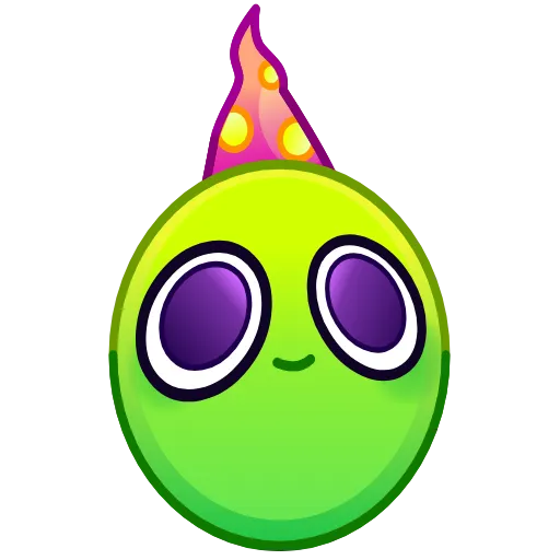 🥳 Стикер «Psychopath Emoji» для Telegram