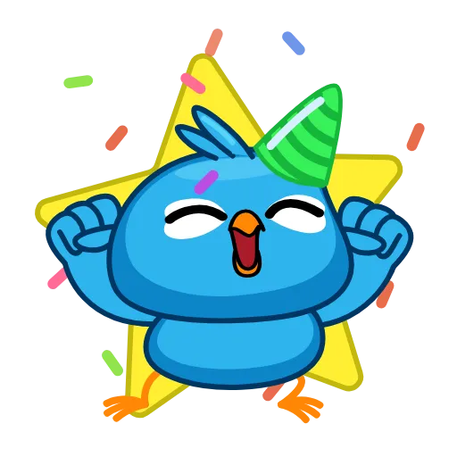 🥳 Эмодзи «Птенец» для Telegram
