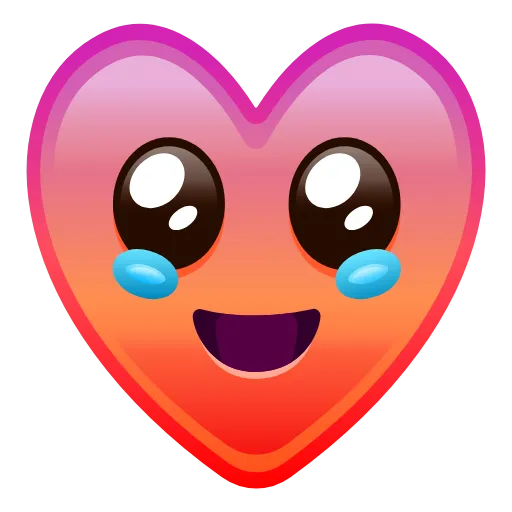 🥹 Эмодзи «Hearts Anim #emoji #cute #status» для Telegram