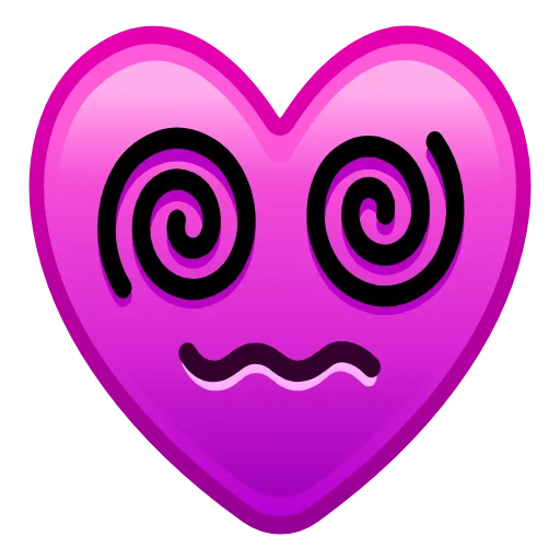 😵‍💫 Эмодзи «Hearts Anim #emoji #cute #status» для Telegram