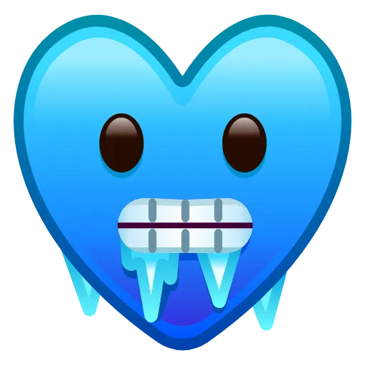 🥶 Эмодзи «Hearts Anim #emoji #cute #status» для Telegram