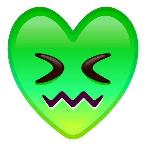 😖 Эмодзи «Hearts Anim #emoji #cute #status» для Telegram