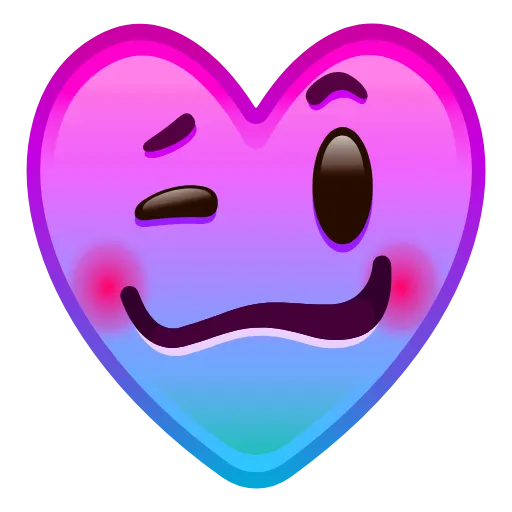 🥴 Эмодзи «Hearts Anim #emoji #cute #status» для Telegram