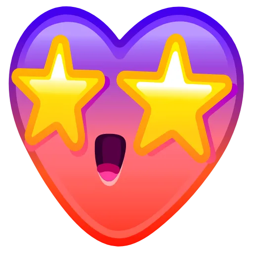 🤩 Эмодзи «Hearts Anim #emoji #cute #status» для Telegram
