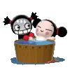 🛁 Эмодзи «Pucca Anim» для Telegram