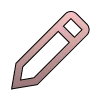 ✏️ Эмодзи «Буквы бронзовые, большие и маленькие» для Telegram