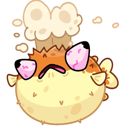 🤯 Эмодзи «Puffer Fish» для Telegram