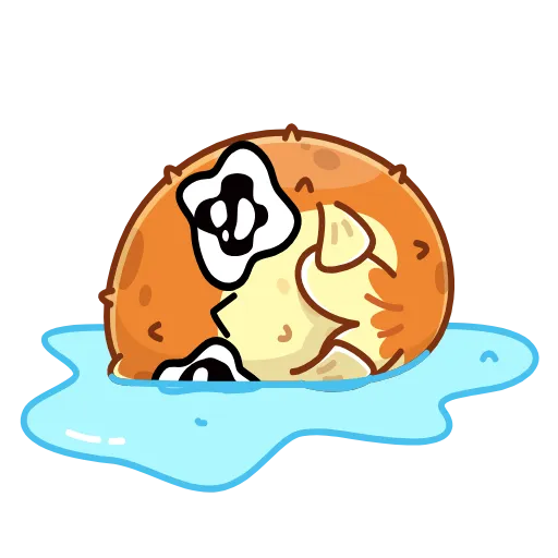 😭 Эмодзи «Puffer Fish» для Telegram