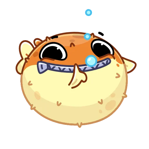 🤐 Эмодзи «Puffer Fish» для Telegram