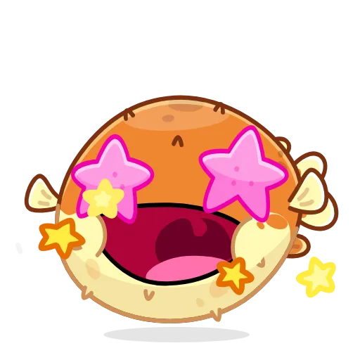 🤩 Эмодзи «Puffer Fish» для Telegram