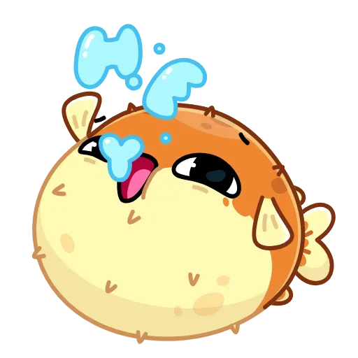👋 Эмодзи «Puffer Fish» для Telegram