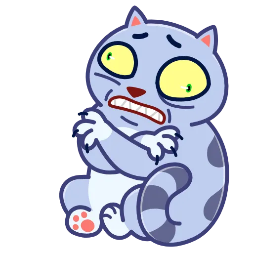 😬 Эмодзи «Puffy Cat» для Telegram
