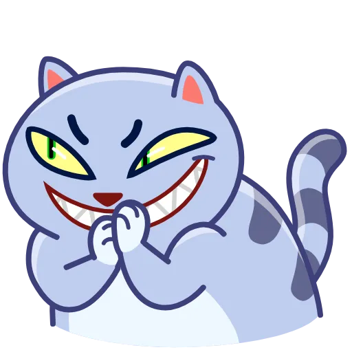 😈 Эмодзи «Puffy Cat» для Telegram