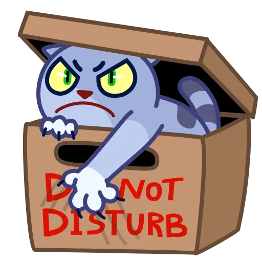 😠 Эмодзи «Puffy Cat» для Telegram