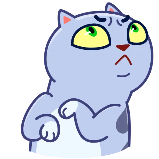 🤨 Эмодзи «Puffy Cat» для Telegram