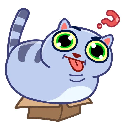 ❓ Эмодзи «Puffy Cat» для Telegram
