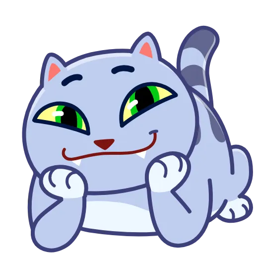 😘 Эмодзи «Puffy Cat» для Telegram