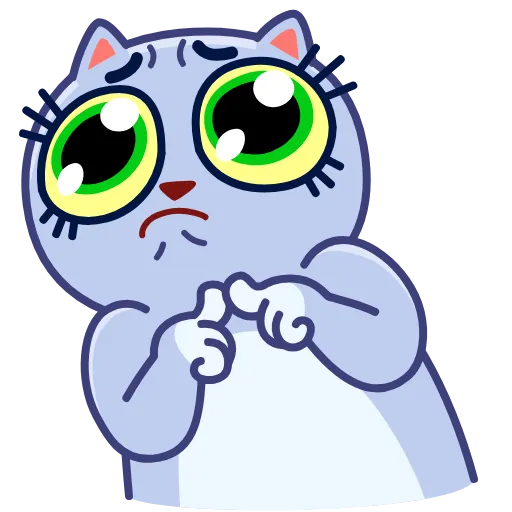 🥺 Эмодзи «Puffy Cat» для Telegram