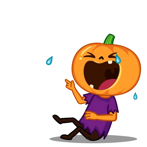 Стикерпак Pumpkin Man для Telegram