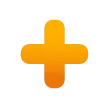 ➕ Эмодзи «Оранжевые буквы, иконки» для Telegram