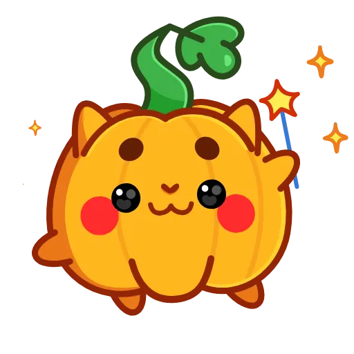 🤩 Эмодзи «Тыковка» для Telegram