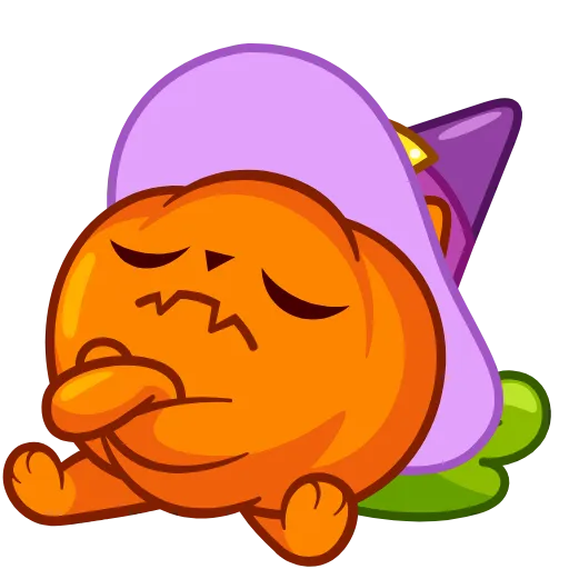 😼 Эмодзи «Pumpkin Cat» для Telegram