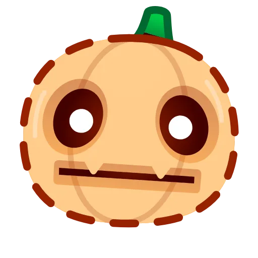 🫥 Эмодзи «Pumpkin Emoji» для Telegram