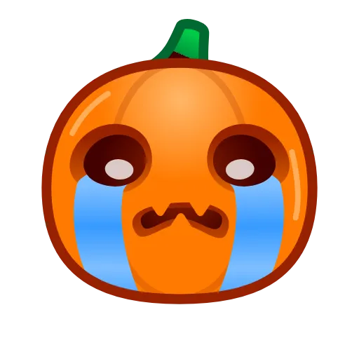 😭 Эмодзи «Pumpkin Emoji» для Telegram