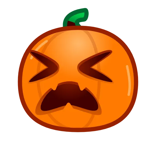 😫 Эмодзи «Pumpkin Emoji» для Telegram
