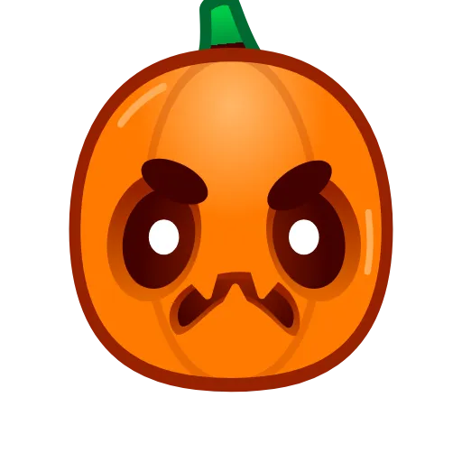 😠 Эмодзи «Pumpkin Emoji» для Telegram