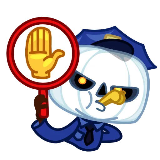 👮‍♀ Эмодзи «Pumpkin Ghost» для Telegram