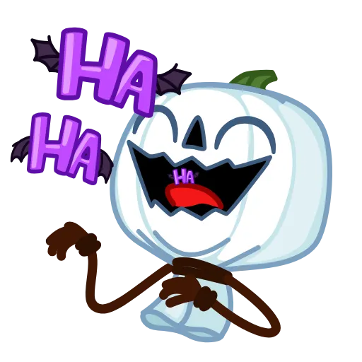 Стикерпак Pumpkin Ghost для Telegram