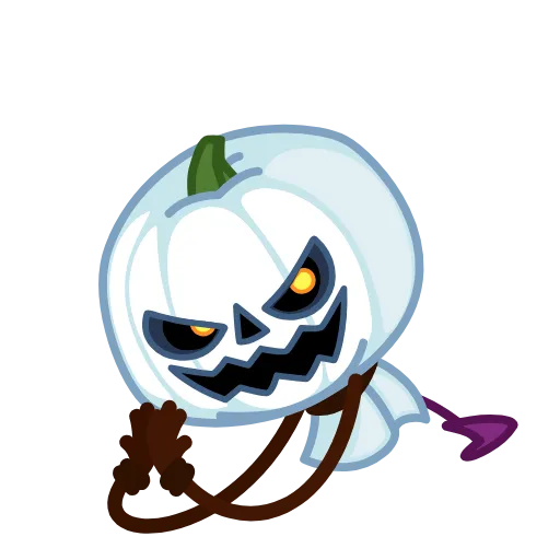 😈 Эмодзи «Pumpkin Ghost» для Telegram