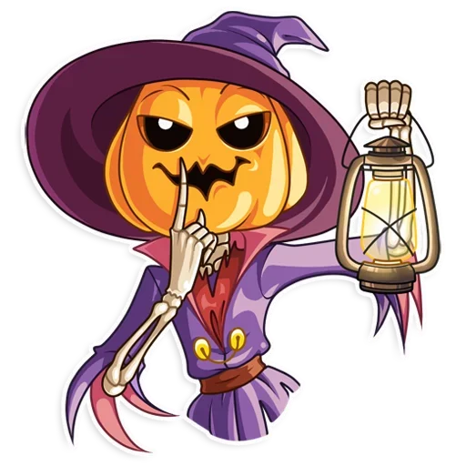 🤕 Стикер «Pumpkin Head» для Telegram