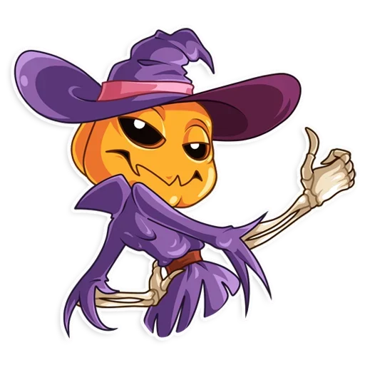 😧 Стикер «Pumpkin Head» для Telegram