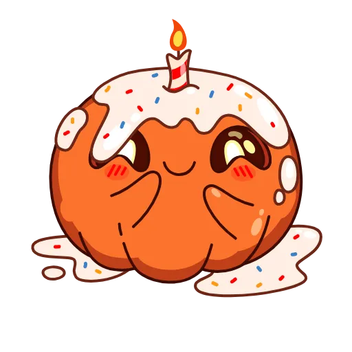 🎂 Стикер «Animated Hallowen» для Telegram