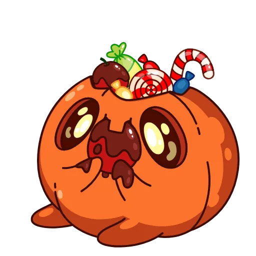 🍫 Стикер «Animated Hallowen» для Telegram