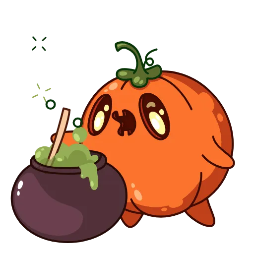 🍵 Стикер «Animated Hallowen» для Telegram
