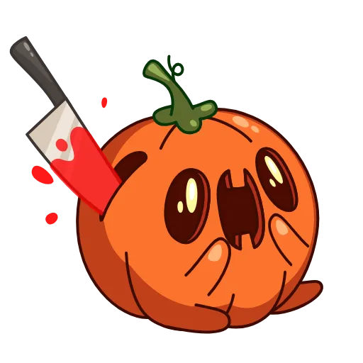 🔪 Стикер «Animated Hallowen» для Telegram