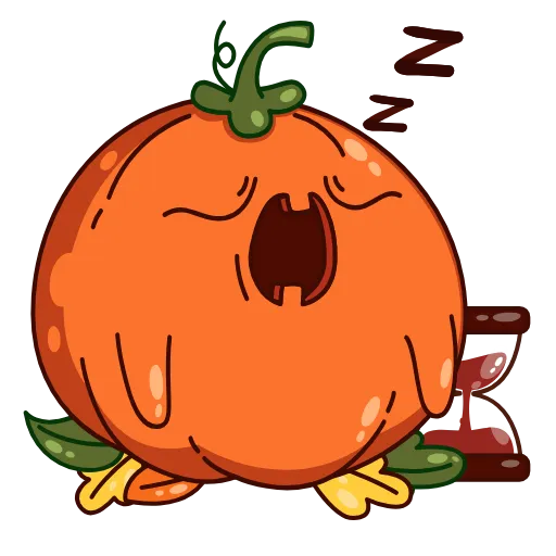 💤 Эмодзи «Pumpkin Jack» для Telegram