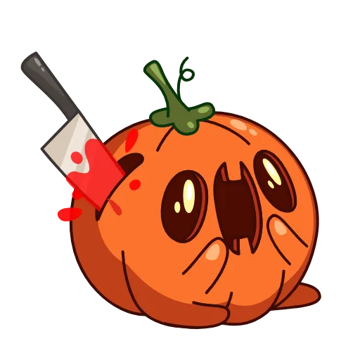 🔪 Эмодзи «Pumpkin Jack» для Telegram