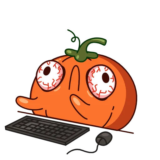 😳 Эмодзи «Pumpkin Jack» для Telegram
