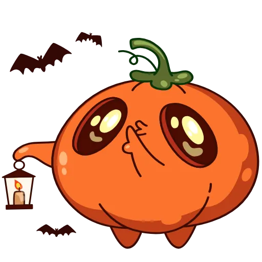 🦇 Эмодзи «Pumpkin Jack» для Telegram