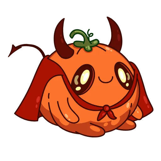 😈 Эмодзи «Pumpkin Jack» для Telegram